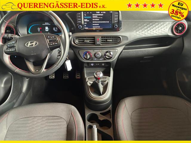 Hyundai i10 MPI 1.2 79PS N-Line / CarPlay Navi Kamera Tempomat Alu 15'' 