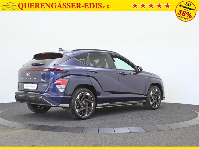 Hyundai KONA Elektro N-Line 64,8 kWh / Bose ACC PDC V&H + Kamera Keyless Sitz Lenkradheiz. LED Alu 19" 