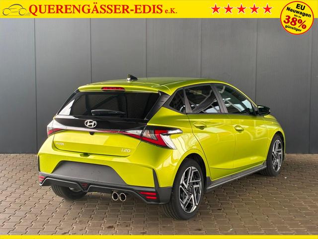 Hyundai i20 1.2 MPI N-Line / LED Tempomat Navi R&uuml;ckfahrkamera Alu 17" 
