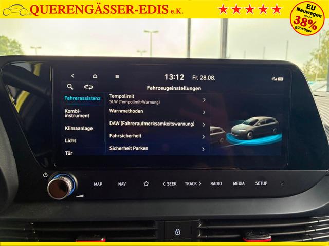 Hyundai i20 1.2 MPI N-Line / LED Tempomat Navi R&uuml;ckfahrkamera Alu 17" 
