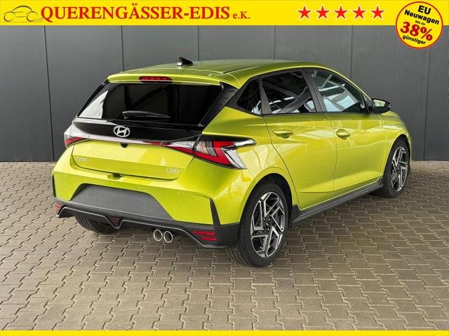 Hyundai i20 1.2 MPI N-Line / LED Tempomat Navi R&uuml;ckfahrkamera Alu 17" 