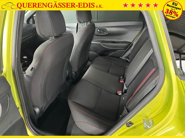 Hyundai i20 1.2 MPI N-Line / LED Tempomat Navi R&uuml;ckfahrkamera Alu 17" 