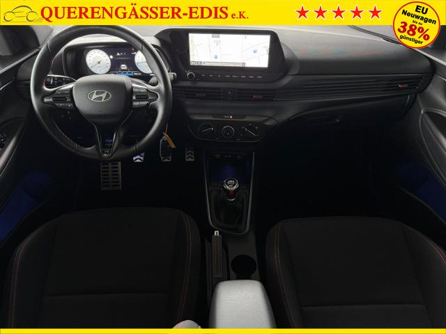 Hyundai i20 1.2 MPI N-Line / LED Tempomat Navi R&uuml;ckfahrkamera Alu 17" 