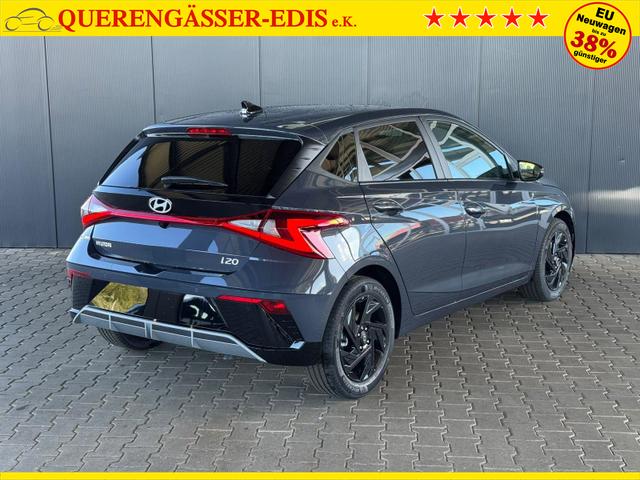 Hyundai i20 Style 1.0 T-GDI BLACK LINE / Navi Fernlichtassistent Spurhalteassistent ACC Kamera Sitz + Lenkradheizung LED Alu 16" 