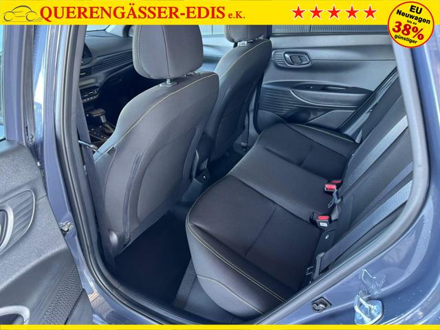 Hyundai i20 Style 1.0 T-GDI BLACK LINE / Navi Fernlichtassistent Spurhalteassistent ACC Kamera Sitz + Lenkradheizung LED Alu 16" 