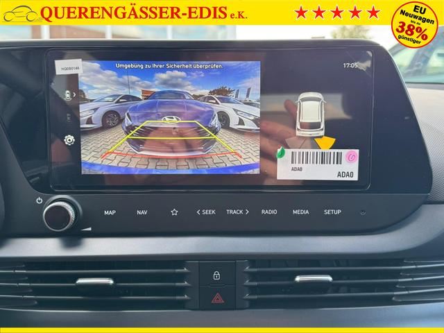 Hyundai i20 Style 1.0 T-GDI BLACK LINE / Navi Fernlichtassistent Spurhalteassistent ACC Kamera Sitz + Lenkradheizung LED Alu 16" 