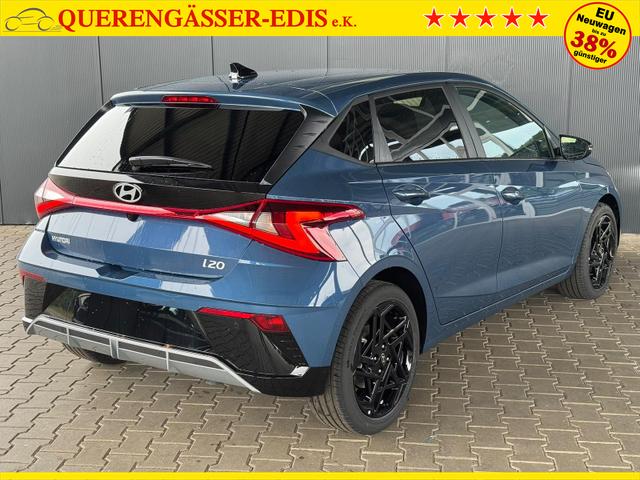Hyundai i20 Black-Line STYLE 1,0 T-GDi 7-DCT / Navi Tempomat Spurhalteassistent Kamera Sitz + Lenkradheizung LED 