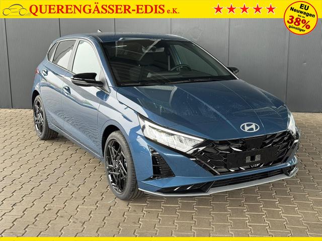 Hyundai i20 Black-Line STYLE 1,0 T-GDi 7-DCT / Navi Tempomat Spurhalteassistent Kamera Sitz + Lenkradheizung LED 