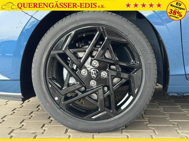 Hyundai i20 Black-Line STYLE 1,0 T-GDi 7-DCT / Navi Tempomat Spurhalteassistent Kamera Sitz + Lenkradheizung LED 