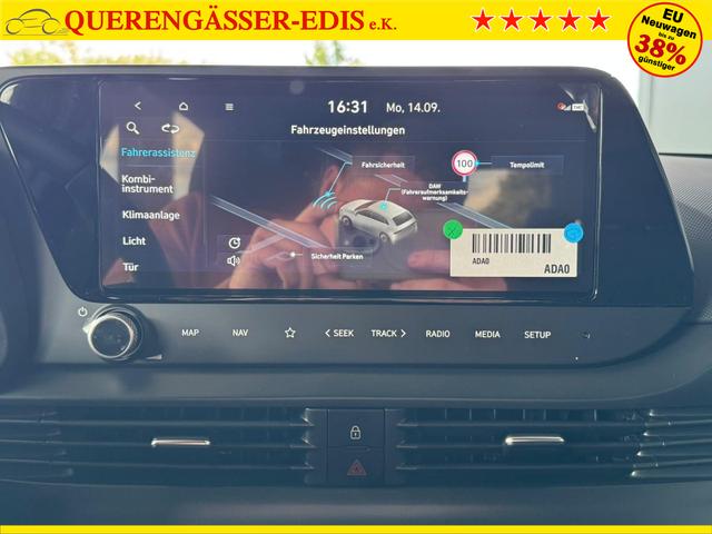 Hyundai i20 Black-Line STYLE 1,0 T-GDi 7-DCT / Navi Tempomat Spurhalteassistent Kamera Sitz + Lenkradheizung LED 