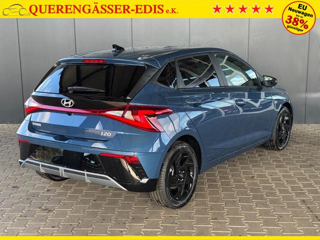 Hyundai i20 Style 1.0 T-GDI BLACK LINE / Navi Fernlichtassistent Spurhalteassistent ACC Kamera Sitz + Lenkradheizung LED 