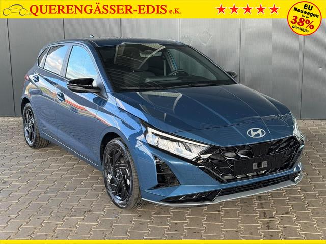 Hyundai i20 Style 1.0 T-GDI BLACK LINE / Navi Fernlichtassistent Spurhalteassistent ACC Kamera Sitz + Lenkradheizung LED 