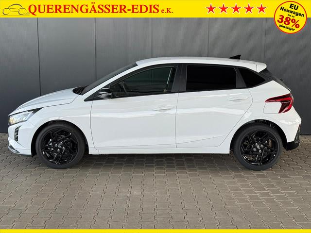 Hyundai i20 Black-Line STYLE 1,0 T-GDi 7-DCT / Navi Tempomat Spurhalteassistent Kamera Sitz + Lenkradheizung LED 