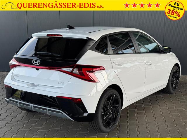 Hyundai i20 Black-Line STYLE 1,0 T-GDi 7-DCT / Navi Tempomat Spurhalteassistent Kamera Sitz + Lenkradheizung LED 