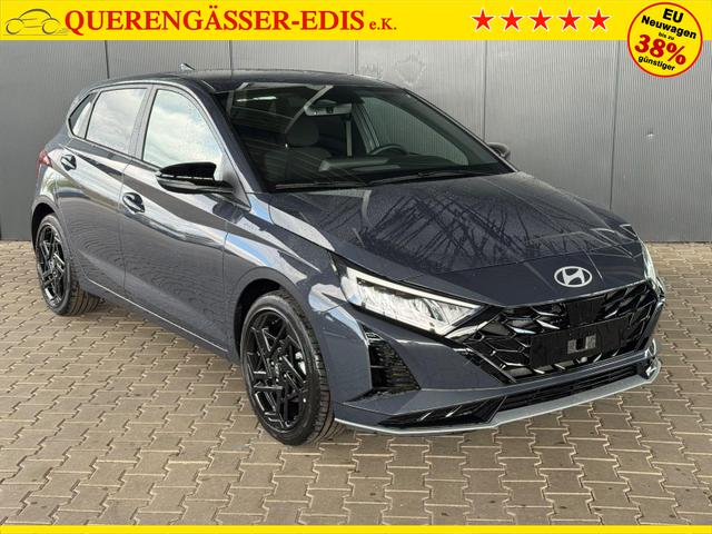 Hyundai i20 Black-Line STYLE 1,0 T-GDi 7-DCT / Navi Tempomat Spurhalteassistent Kamera Sitz + Lenkradheizung LED 