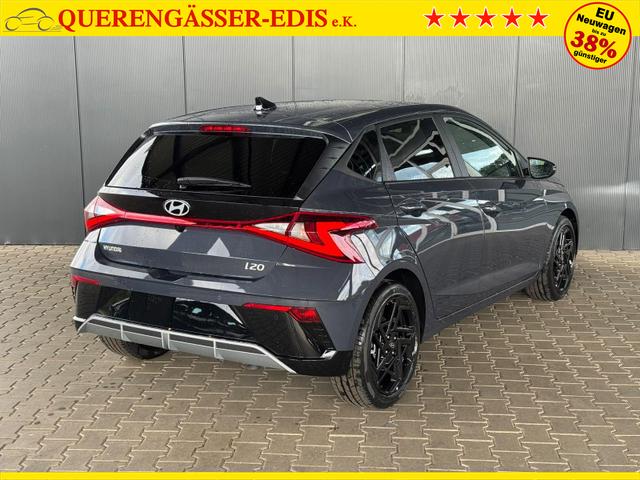 Hyundai i20 Black-Line STYLE 1,0 T-GDi 7-DCT / Navi Tempomat Spurhalteassistent Kamera Sitz + Lenkradheizung LED 