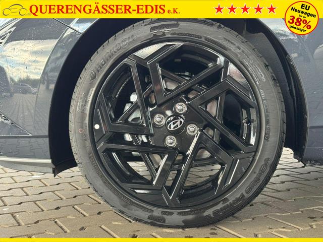 Hyundai i20 Black-Line STYLE 1,0 T-GDi 7-DCT / Navi Tempomat Spurhalteassistent Kamera Sitz + Lenkradheizung LED 