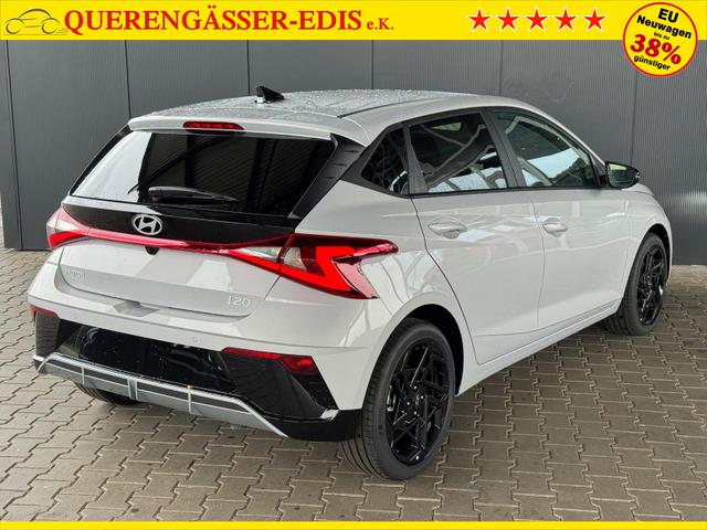 Hyundai i20 Black-Line STYLE 1,0 T-GDi 7-DCT / Navi Tempomat Spurhalteassistent Kamera Sitz + Lenkradheizung LED 