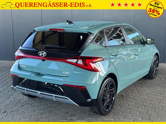 Hyundai i20 Black-Line STYLE 1,0 T-GDi 7-DCT / Navi Tempomat Spurhalteassistent Kamera Sitz + Lenkradheizung LED 