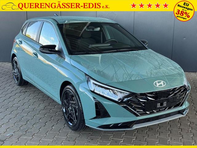 Hyundai i20 Black-Line STYLE 1,0 T-GDi 7-DCT / Navi Tempomat Spurhalteassistent Kamera Sitz + Lenkradheizung LED 