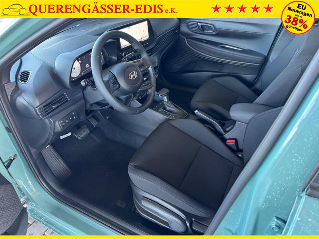 Hyundai i20 Black-Line STYLE 1,0 T-GDi 7-DCT / Navi Tempomat Spurhalteassistent Kamera Sitz + Lenkradheizung LED 