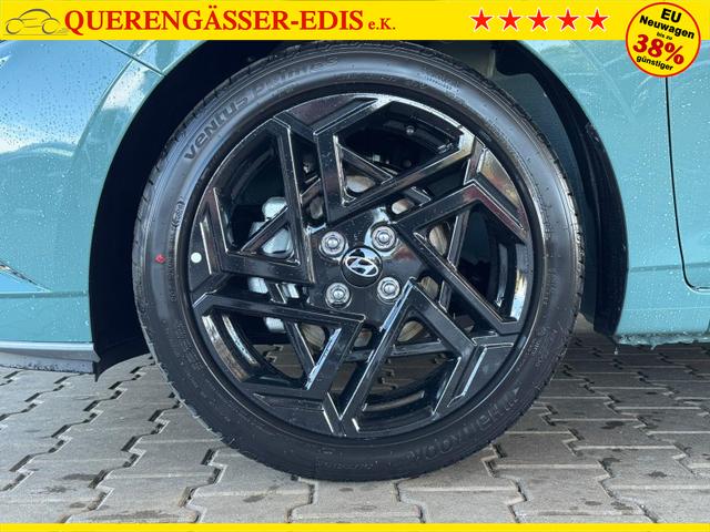 Hyundai i20 Black-Line STYLE 1,0 T-GDi 7-DCT / Navi Tempomat Spurhalteassistent Kamera Sitz + Lenkradheizung LED 