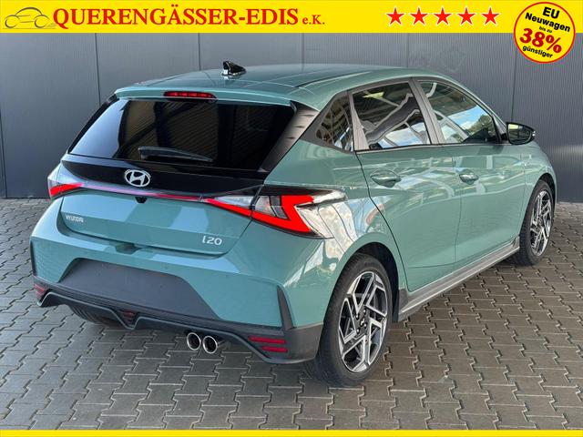 Hyundai i20 1.2 MPI N-Line / LED Tempomat Navi R&uuml;ckfahrkamera Alu 17" 