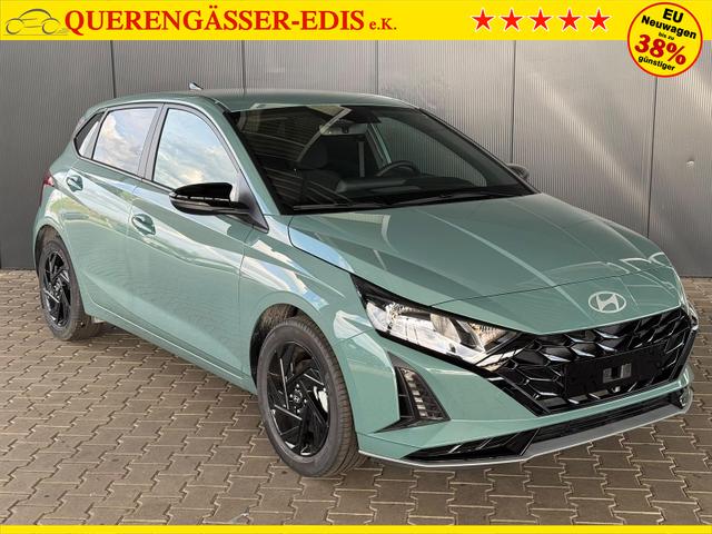 Hyundai i20 Smart 1.0 T-GDi 90PS 6MT Black Pack / Kamera Navi Fernlichtassistent Tempomat Sitz + Lenkradheizung Alu 16" 