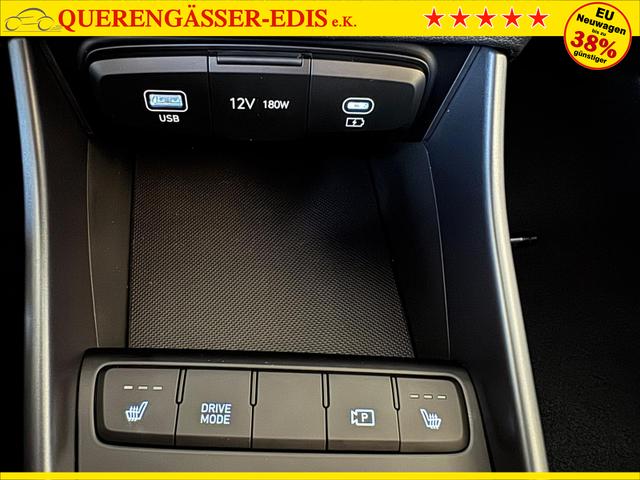 Hyundai i20 Smart 1.0 T-GDi 90PS 6MT Black Pack / Kamera Navi Fernlichtassistent Tempomat Sitz + Lenkradheizung Alu 16" 