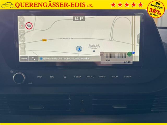 Hyundai i20 Go Plus! 1.0 T-GDI 90PS 7-DCT / Navi Spurhalteassistent /Tempomat Kamera Sitz + Lenkradheizung Alu 16'' 