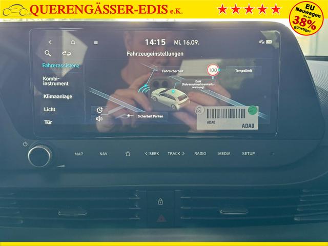 Hyundai i20 Go Plus! 1.0 T-GDI 90PS 7-DCT / Navi Spurhalteassistent /Tempomat Kamera Sitz + Lenkradheizung Alu 16'' 