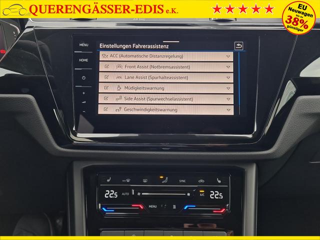 Volkswagen Touran Comfortline BMT/Start-Stopp 1.5 TSI DSG Comf. AHK Navi StHeiz KiSitze 