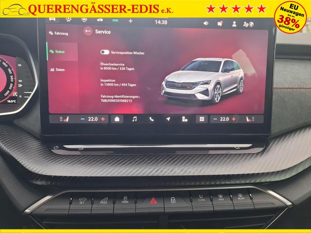 Skoda Octavia Combi 2.0 TSI 195 kW RS WinterPlus Pano Canton 360&deg;Cam HeadUp 
