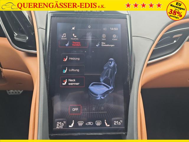 Ferrari Roma Spider Pass.Display ACC Airscarf Seatvent. 