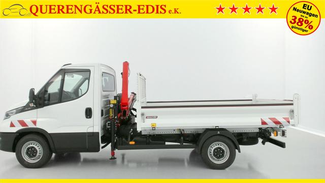 Iveco 35S14H 3750 2.3 136ch Benne Alu JPM + Grue PK 2900 