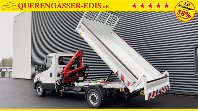 Iveco 35S14H 3750 2.3 136ch Benne Alu JPM + Grue PK 2900 