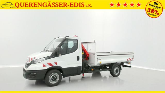 Iveco 35S14H 3750 2.3 136ch Benne Alu JPM + Grue PK 2900 