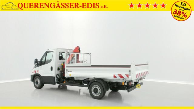 Iveco 35S14H 3750 2.3 136ch Benne Alu JPM + Grue PK 2900 
