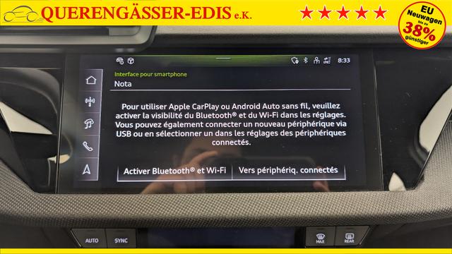 Audi A3 TFSI e Hybride rechargeable 204 S tronic 6 line 