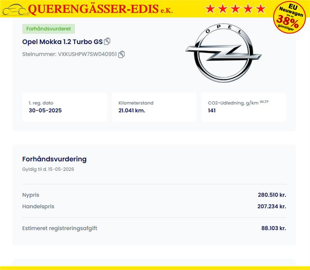 Opel Mokka GS-line 