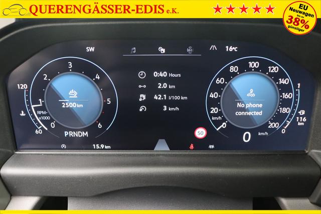 Volkswagen Transporter 6.1 Kastenwagen T7 Double cabine 3500 mm 2,0 TDI 170 hp Aut. 