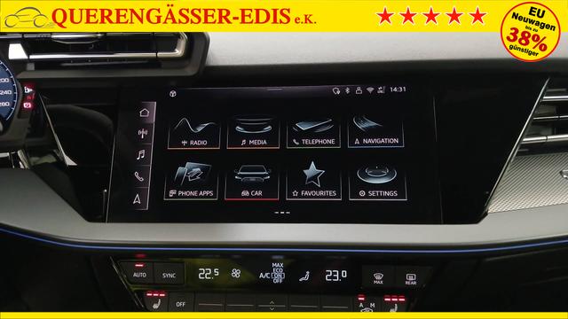 Audi A3 Sportback S line 2.0L TDI 150 hp tronic 7 