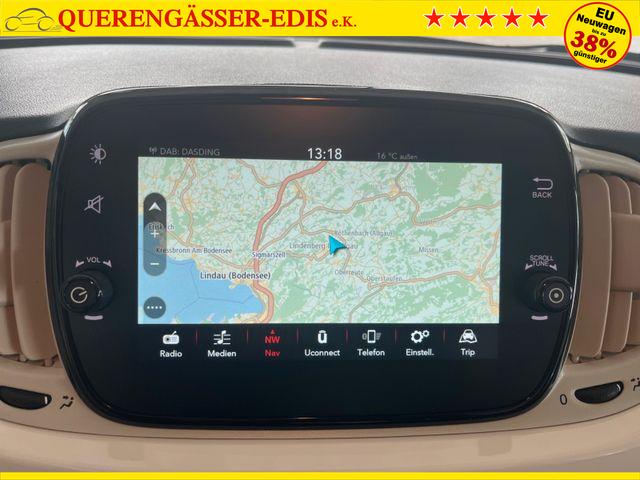 Fiat 500C 1.0 Cabrio DolceVita /KLIMA-AUT/NAV/TFT 