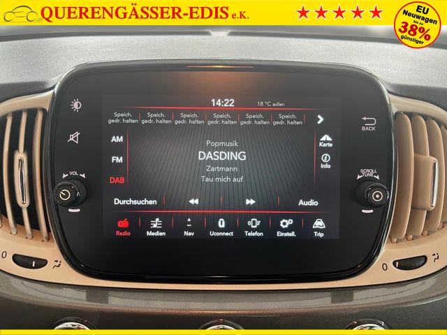 Fiat 500C 1.0 Cabrio DolceVita /KLIMA-AUT/NAV/TFT 