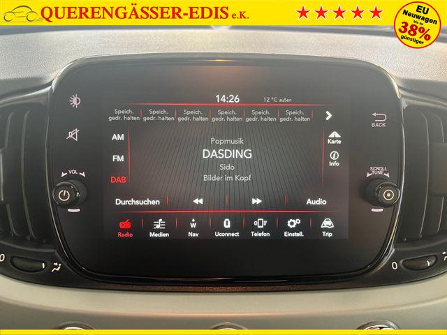 Fiat 500C 1.0 Cabrio DolceVita /KLIMA-AUT/NAV/TFT 