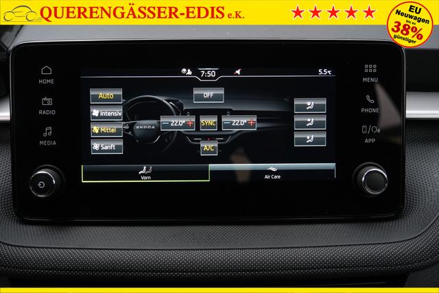 Skoda Fabia Selection 1.0 TSI DSG LED Kamera App-Navi PDC Winterpaket 