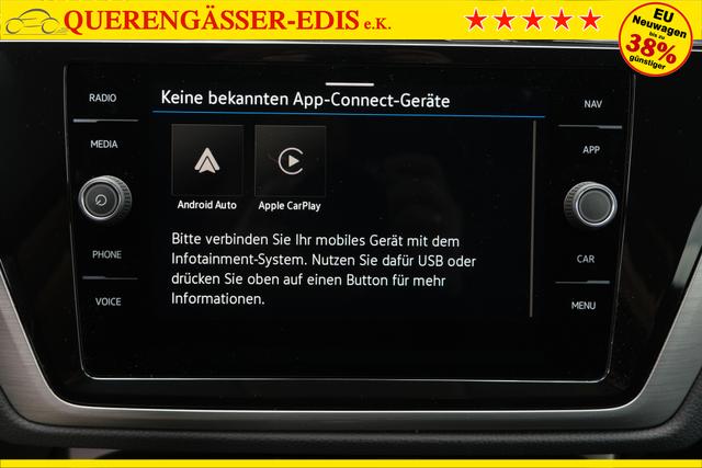VW Touran 1.5 TSI DSG Grenadilschwarz 
