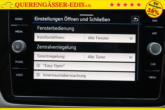 VW Touran 1.5 TSI DSG Grenadilschwarz 