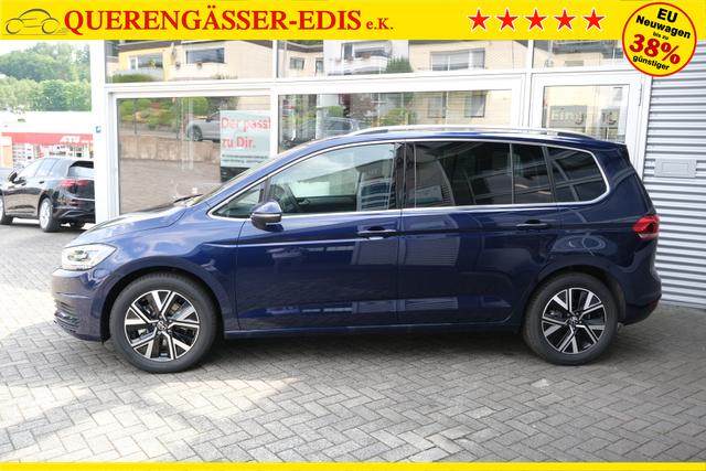 VW Touran Atlantik Blau 