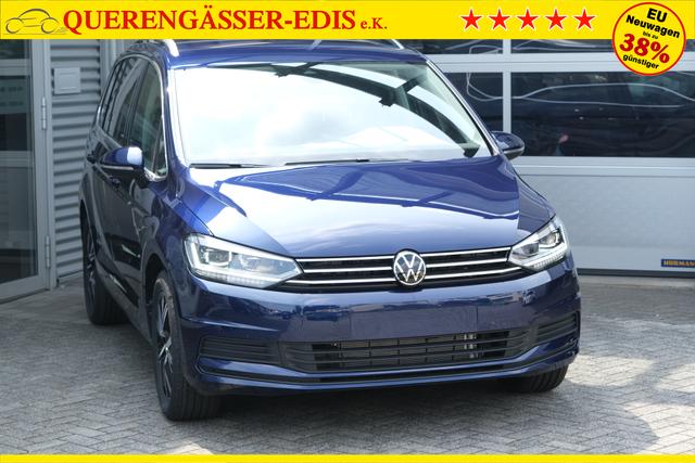 VW Touran Atlantik Blau 